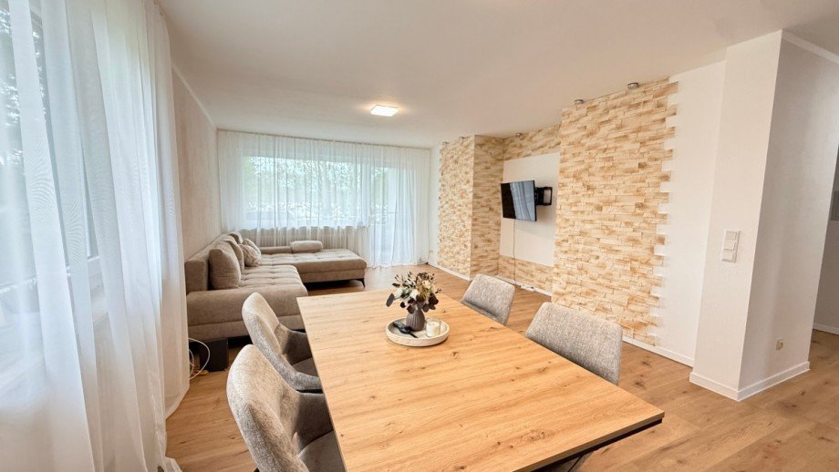 Wohnzimmer Etagenwohnung Bielefeld